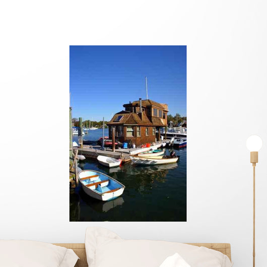 Wood Holes Wall Decal Design 1