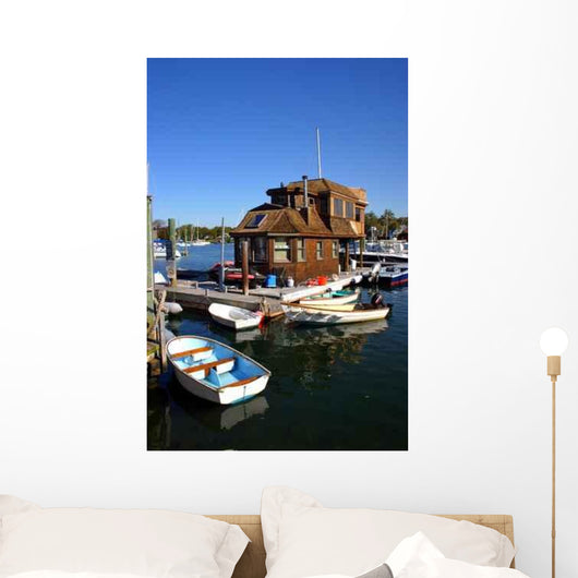 Wood Holes Wall Decal Design 1
