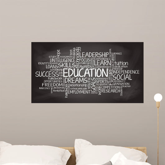 Education Related Tag Cloud Illustration 