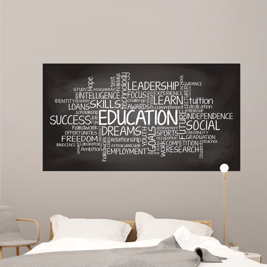 Education Related Tag Cloud Illustration 