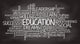 Education Related Tag Cloud Illustration 