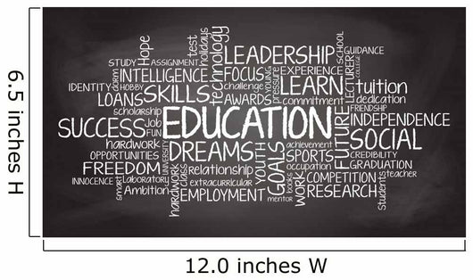 Education Related Tag Cloud Illustration 