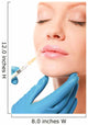 Beautiful Woman Getting Injection in Her Face 