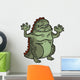 Godzilla Cartoon Wall Decal