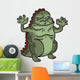 Godzilla Cartoon Wall Decal