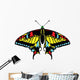 Seamless background of colorful butterflies. Wall Decal