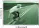 Teenager Skateboarding Down Road Wall Mural
