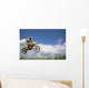 Motocross rider. Wall Mural