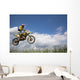 Motocross rider. Wall Mural
