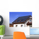Solar Panels Country-side House Wall Decal