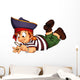 Pirate - Pirate Child Girl Wall Decal