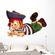 Pirate - Pirate Child Girl Wall Decal