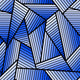 Abstract Blue Seamless Pattern Wall Decal