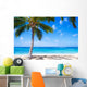Coconut Palm tree on the sandy beach in Hawaii 