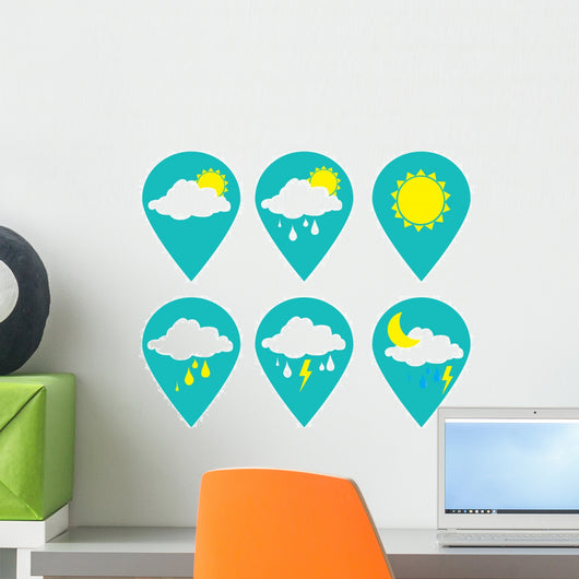 Weather design Wall Decal