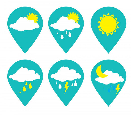 Weather design Wall Decal