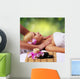 Spa Massage Beautiful Blonde Wall Decal