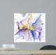 Flying watercolor Wall Mural
