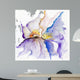 Flying watercolor Wall Mural