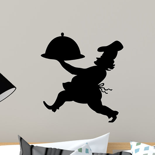 Cook Chef Silhouette Wall Decal