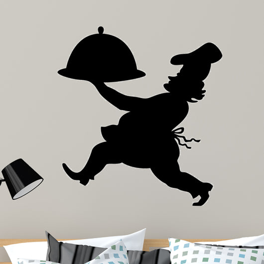 Cook Chef Silhouette Wall Decal