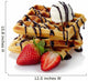 Belgium Waffles Wall Decal