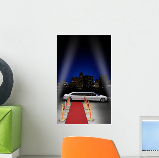 Limousine Parked Wall Mural