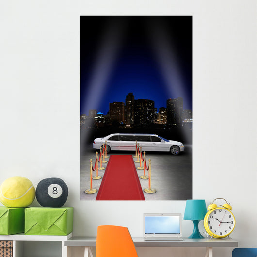 Limousine Parked Wall Mural