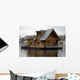 House boat Wall Mural