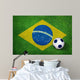 Football World Cup World Cup 2014 Brazil - flag on lawn 