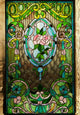 Beautiful Stained-Glass Window Wall Mural