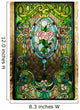 Beautiful Stained-Glass Window Wall Mural