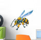 Robot Wasp Vector Clip Art Illustration 