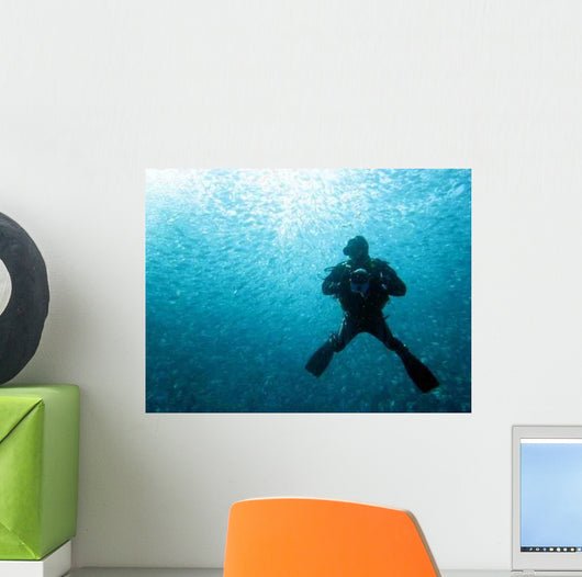 Aquaculture Sub Wall Decal