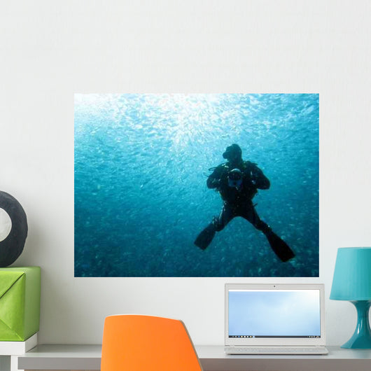 Aquaculture Sub Wall Decal
