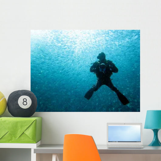 Aquaculture Sub Wall Decal