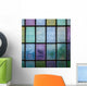 Colored Stained Glass Window Wall Decal