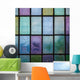 Colored Stained Glass Window Wall Decal