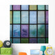 Colored Stained Glass Window Wall Decal