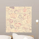 Postage Themed with Vintage Wall Decal
