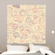 Postage Themed with Vintage Wall Decal
