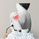 Pain in the women's shoulder 