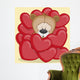Bear in hearts Wall Decal