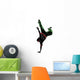 hip hop acrobatic break dancer breakdancing young man handstand Wall Decal