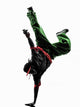 hip hop acrobatic break dancer breakdancing young man handstand Wall Decal