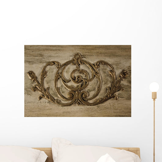 Vintage Scroll Work Wall Mural