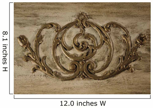 Vintage Scroll Work Wall Mural