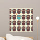 Cute Colorful Seamless Pattern Wall Decal