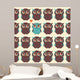 Cute Colorful Seamless Pattern Wall Decal