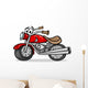 bike or chopper cartoon illustration 